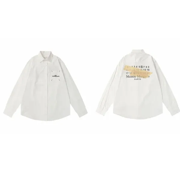 Maison Margiela Tabi Stitch Shirt White - 1