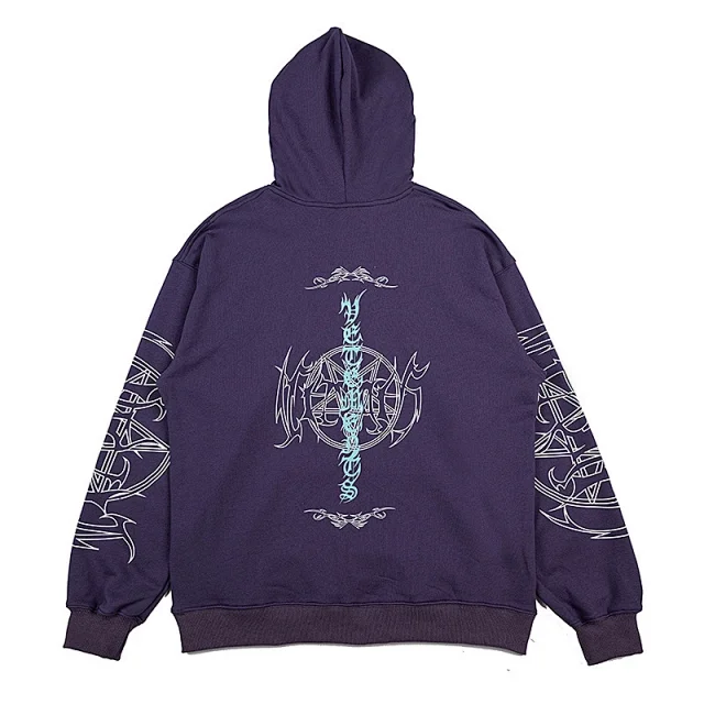 Vetements Hoodies & Sweatshirts Graphic Print Pullover Hoodie product detail image 49