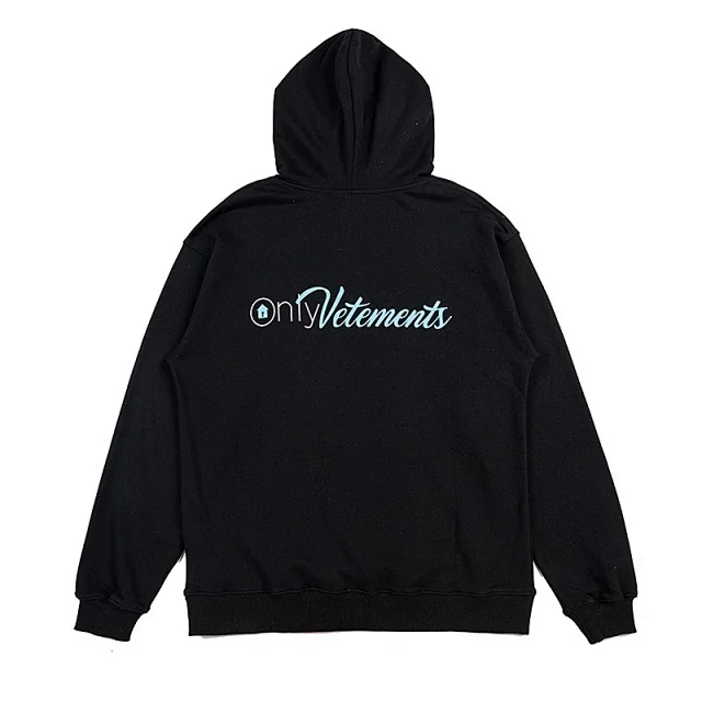Vetements Hoodies & Sweatshirts Graphic Print Pullover Hoodie product detail image 61