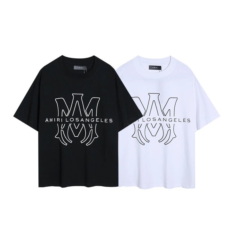 Amiri Bold Logo Black T-Shirt - 41