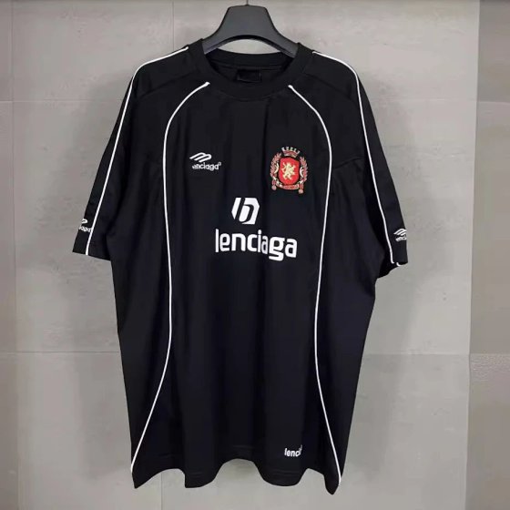 Kids Football Jersey Short Sleeve T-Shirt with Embroidered Print - JS
