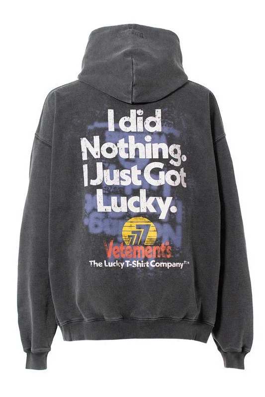 Vetements Hoodies & Sweatshirts Graphic Print Pullover Hoodie product detail image 27