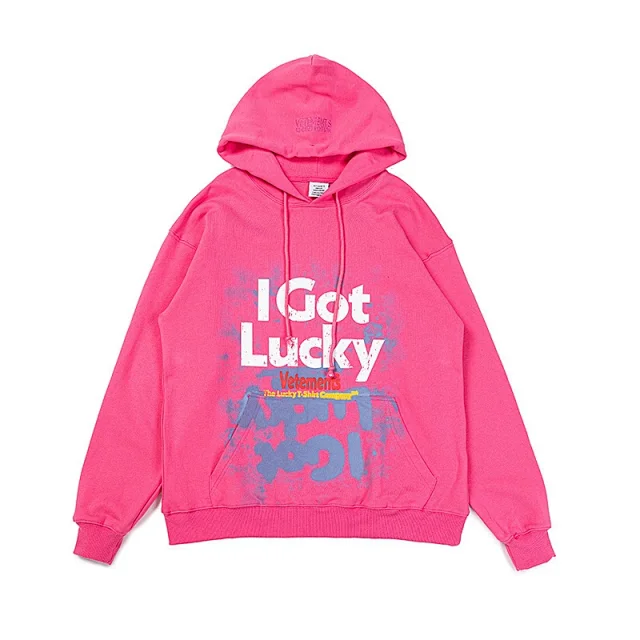 Vetements Hoodies & Sweatshirts Graphic Print Pullover Hoodie product detail image 37