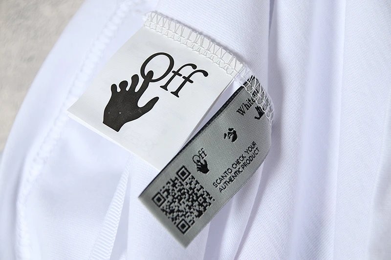 Off-White Arrow Print T-Shirt Black and White - 8
