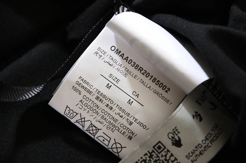 Off-White Arrow Print T-Shirt Black and White - 13