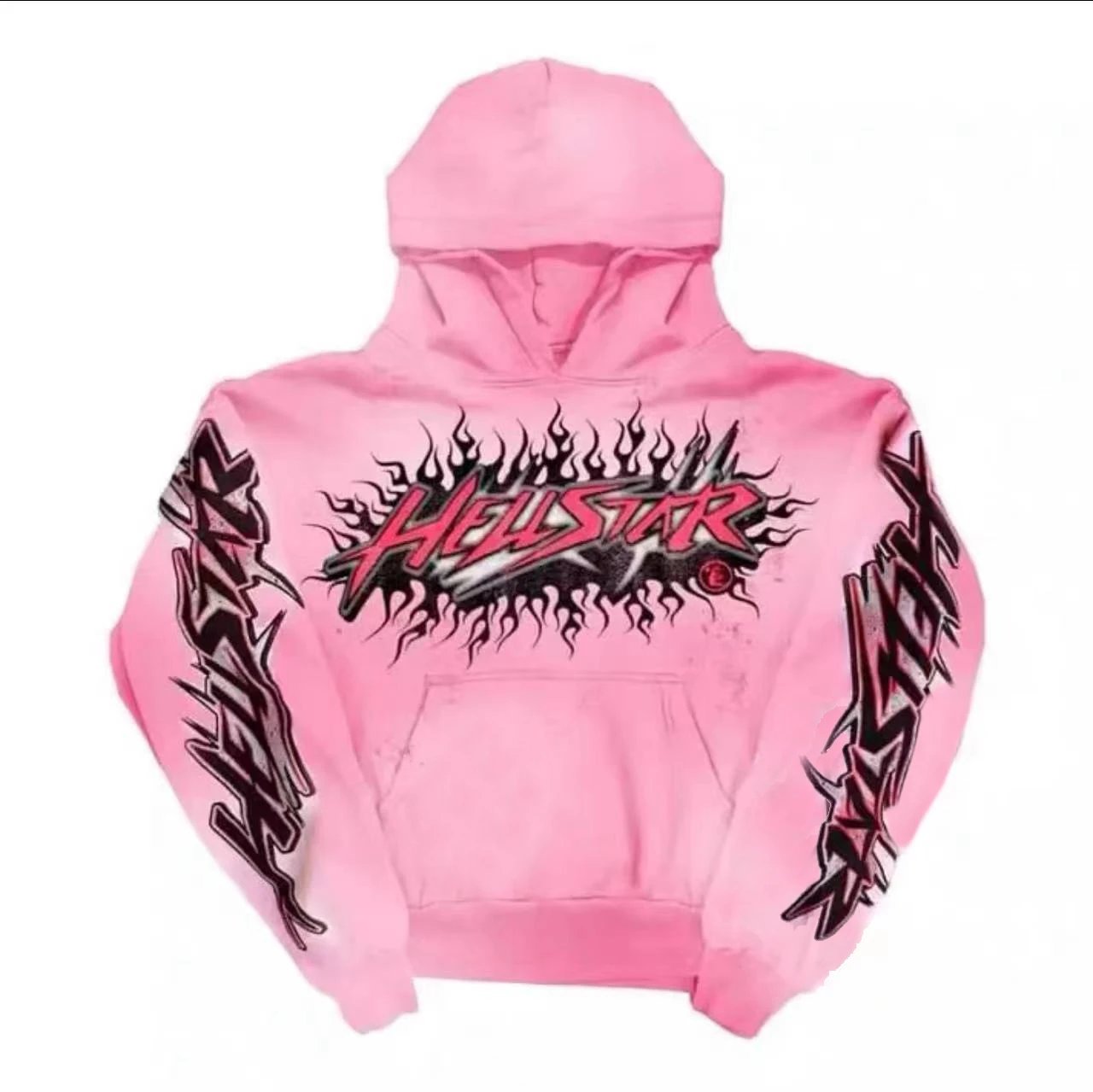 【纯棉连帽卫衣】DY-w07粉色