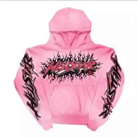 [100% Cotton Hoodie] DY-w07 Pink