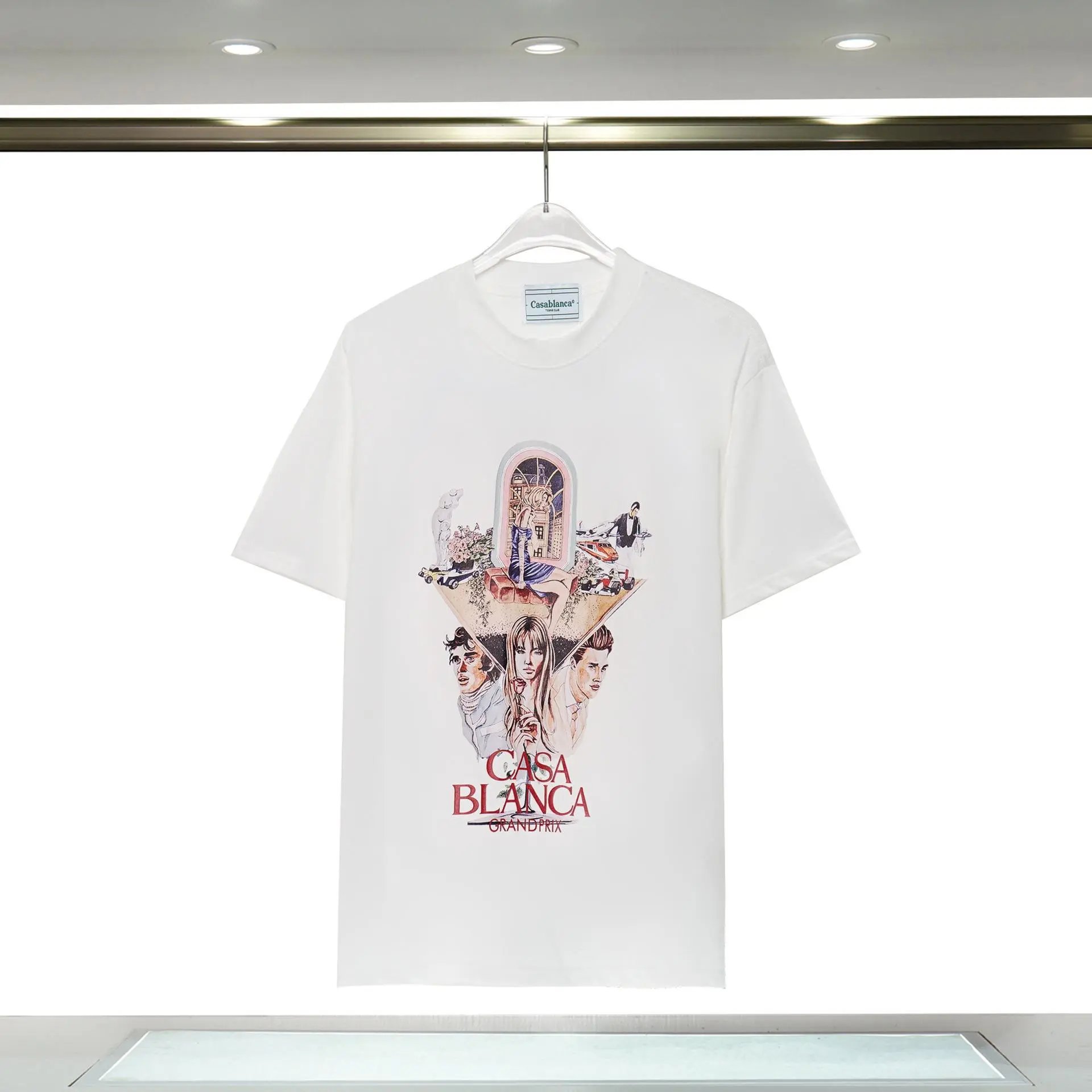 Casa Blanca Graphic Tee White