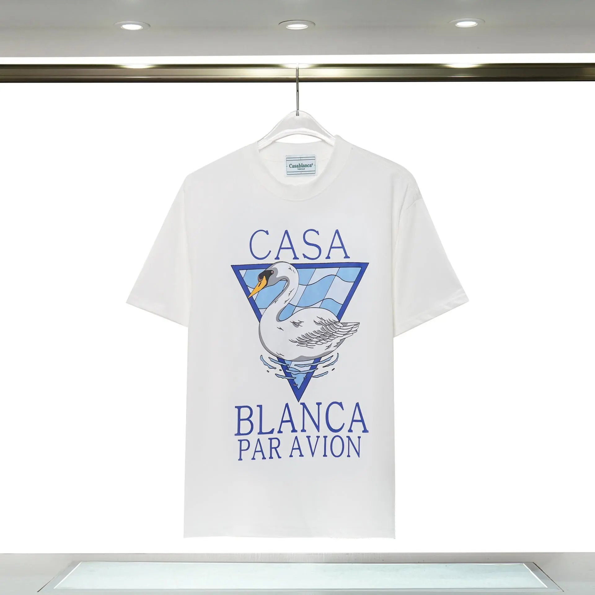 Casa Blanca Swan Tee White