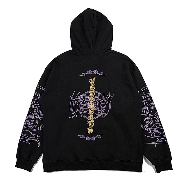 Vetements Hoodies & Sweatshirts Graphic Print Pullover Hoodie product detail image 47