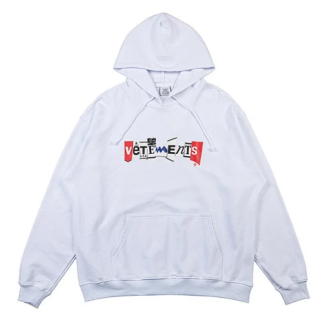 Vetements Hoodies & Sweatshirts Graphic Print Pullover Hoodie product detail image 78