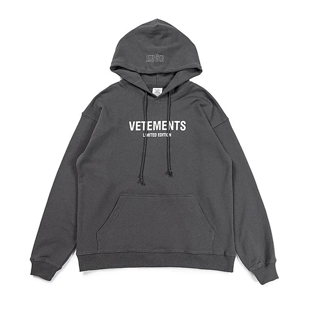 Vetements Hoodies & Sweatshirts Graphic Print Pullover Hoodie product detail image 14