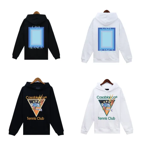 Casablanca Casa Blanca Graphic Hoodie Black - 4