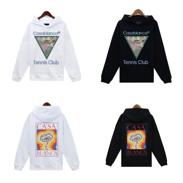 Casablanca Casa Blanca Graphic Hoodie Black - 9