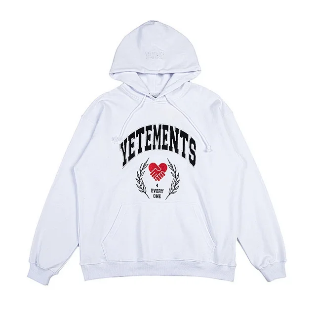 Vetements Hoodies & Sweatshirts Graphic Print Pullover Hoodie product detail image 55