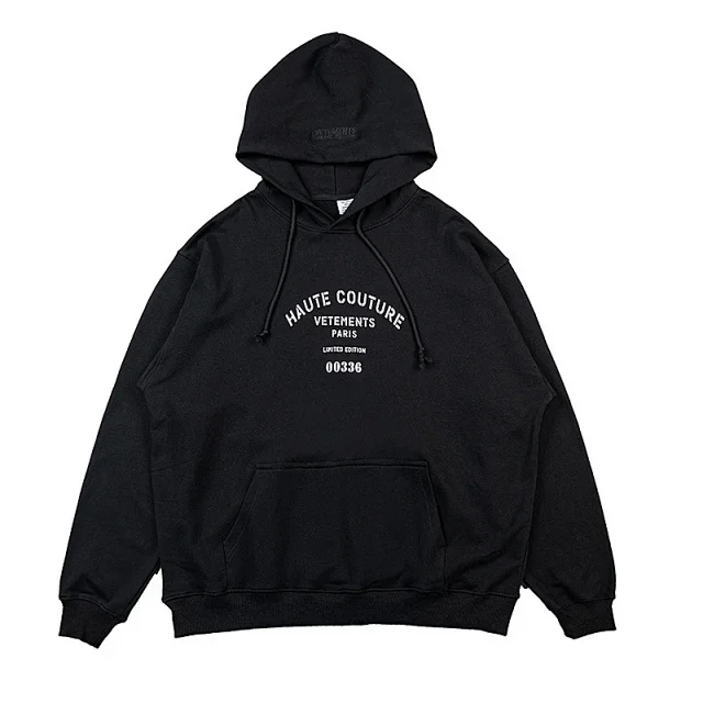 Vetements Hoodies & Sweatshirts Graphic Print Pullover Hoodie product detail image 90