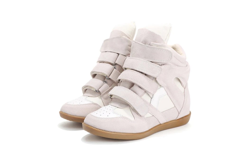 Design High-Top Strap Sneaker Black Boots - 21