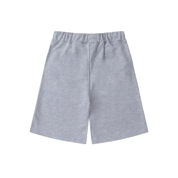 Pandora x Design Gray Graphic Print Sweat Shorts - 9