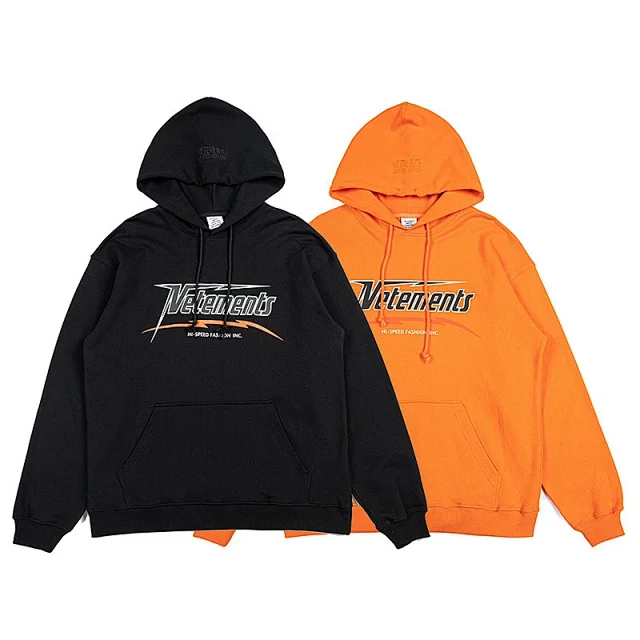 Vetements Hoodies & Sweatshirts Graphic Print Pullover Hoodie product detail image 62