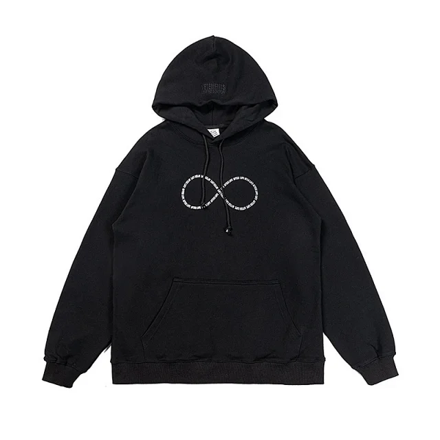 Vetements Hoodies & Sweatshirts Graphic Print Pullover Hoodie product detail image 9