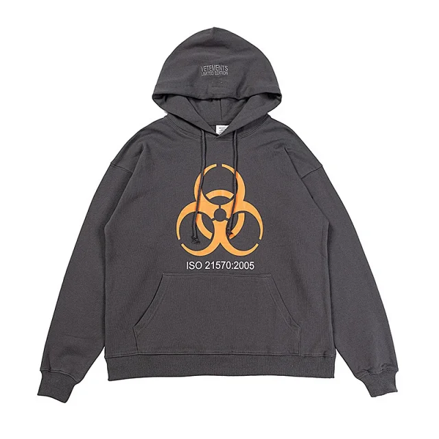 Vetements Hoodies & Sweatshirts Graphic Print Pullover Hoodie product detail image 20