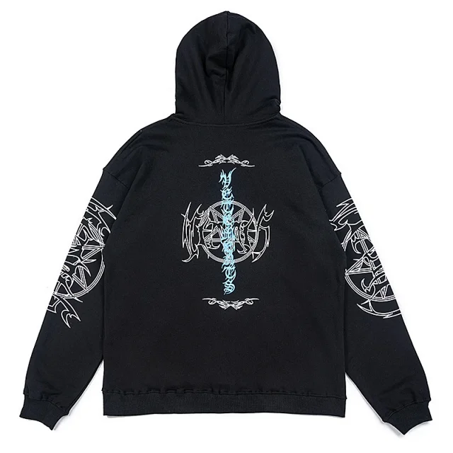 Vetements Hoodies & Sweatshirts Graphic Print Pullover Hoodie product detail image 51