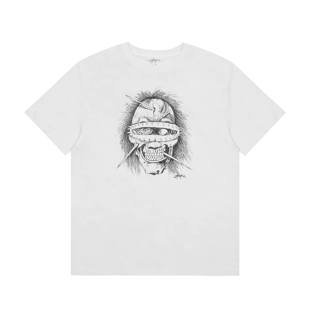 Travis Scott Utopia Skull Warrior Tee White
