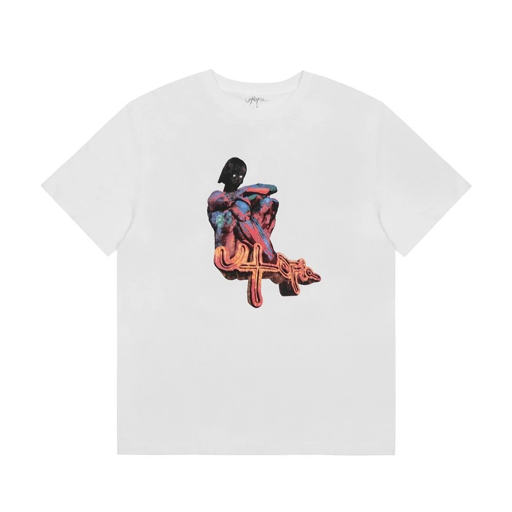 Travis Scott Utopia Colorful Figure Tee White