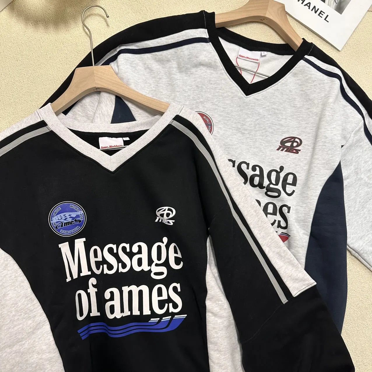 Ames x Adidas Message of Ames Black / Gray Hoodie - 8
