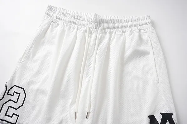 Amiri Mesh Football Jersey White - 14