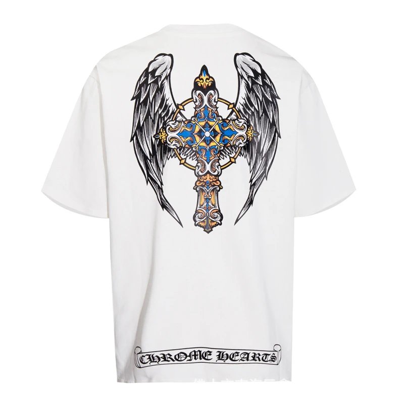 Chrome Hearts Angel Cross Wings Tee White