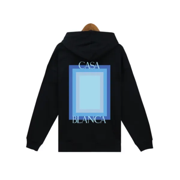 Casablanca Casa Blanca Graphic Hoodie Black - 16