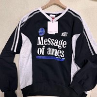 AMES patchwork Sweatshirt 2+ colorways [Premium Quality] — seller photo 4