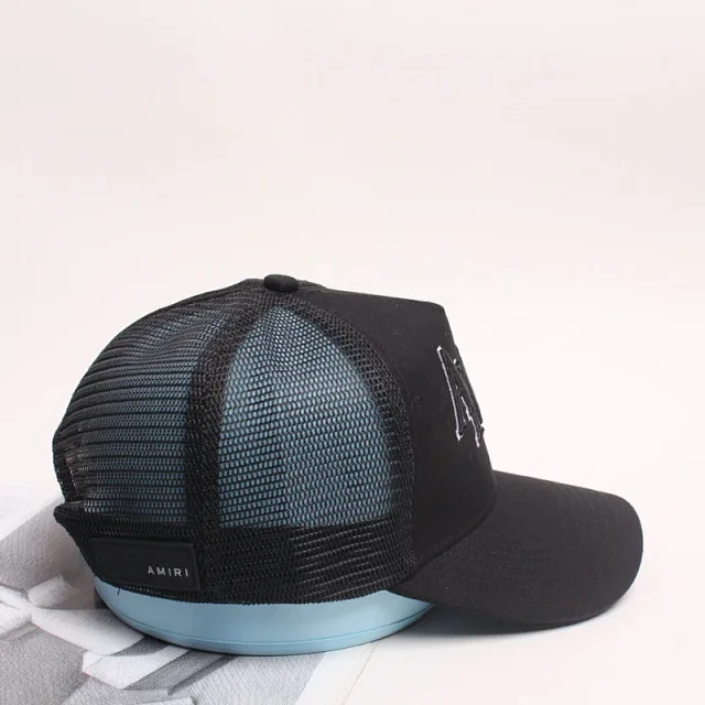 AMIRI Hats Embroidered Mesh Trucker Baseball Cap product detail image 4