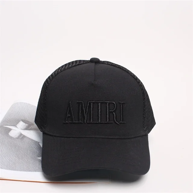 AMIRI Hats Mesh trucker cap with embroidered logo product detail image 11