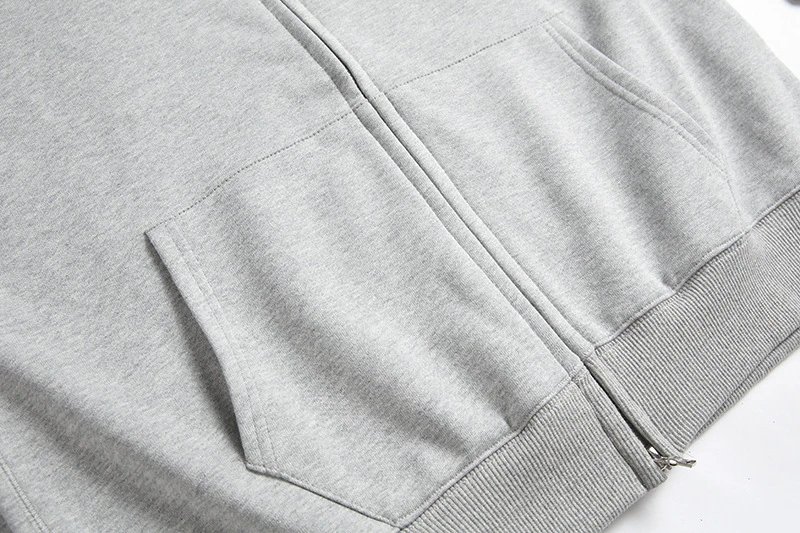 A Bathing Ape Full-Zip Hoodie Gray - 18
