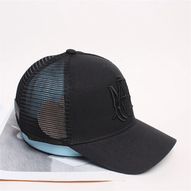 AMIRI Hats Mesh trucker cap with embroidered logo product detail image 24