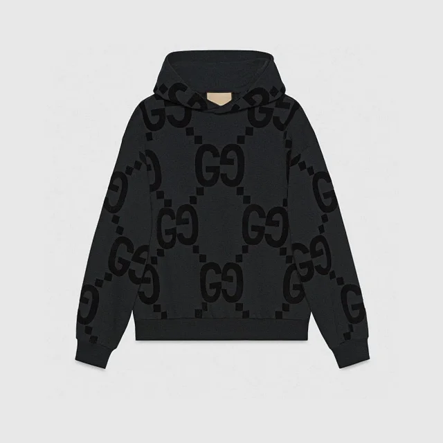 Gucci GG monogram hooded sweatshirt and jogger design product detail image 1