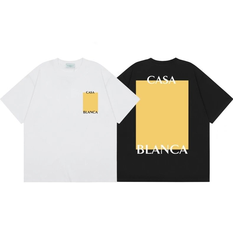 Casablanca Tennis Club Graphic T-Shirt Black - 15