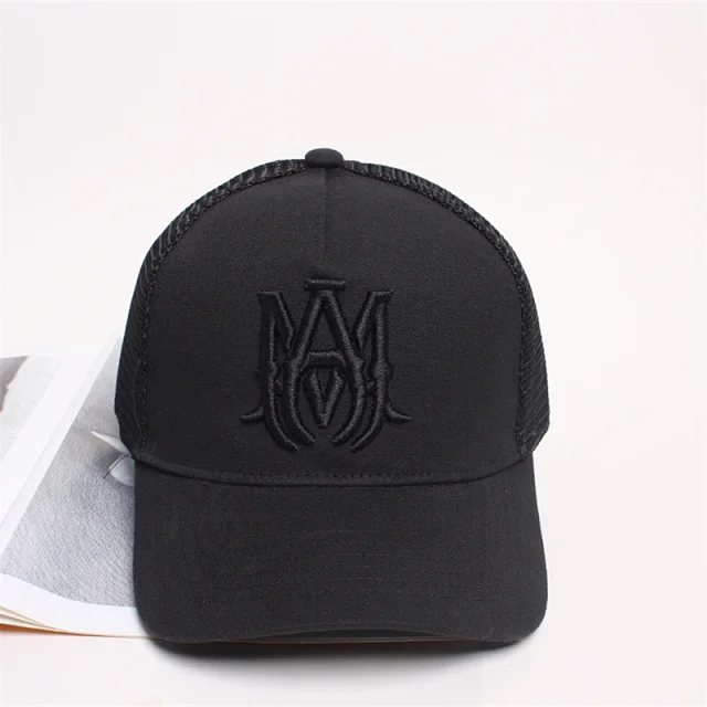 AMIRI Hats Mesh trucker cap with embroidered logo product detail image 23