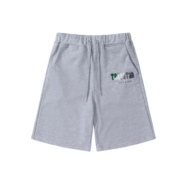 Pandora x Design Gray Graphic Print Sweat Shorts - 8