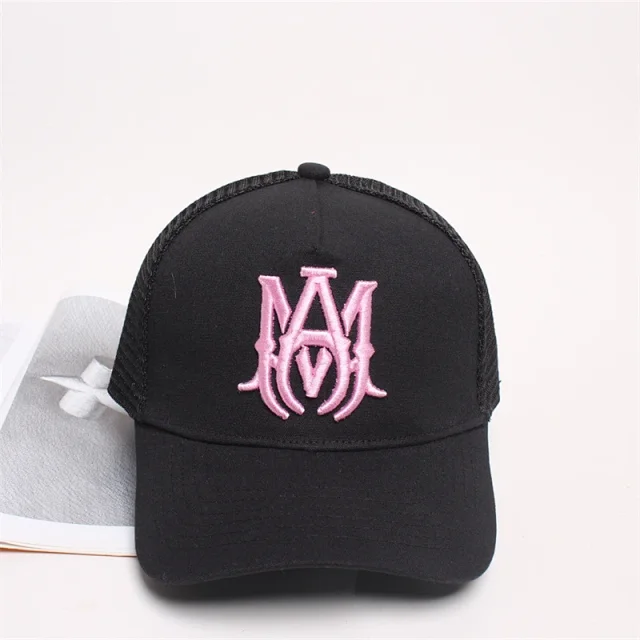 AMIRI Hats Mesh trucker cap with embroidered logo product detail image 25