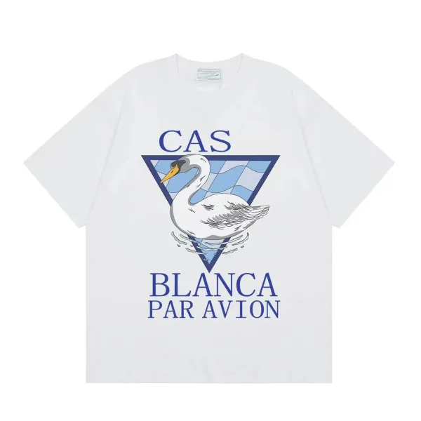 Off-White Joy Stork Print White T-Shirt - 5