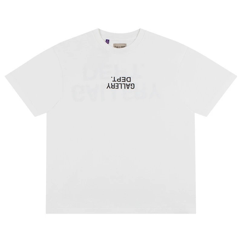 Gallery Dept Artistic Portrait Washed Black T-Shirt - 7