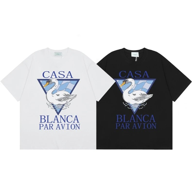 Casablanca Tennis Club Graphic T-Shirt Black - 12