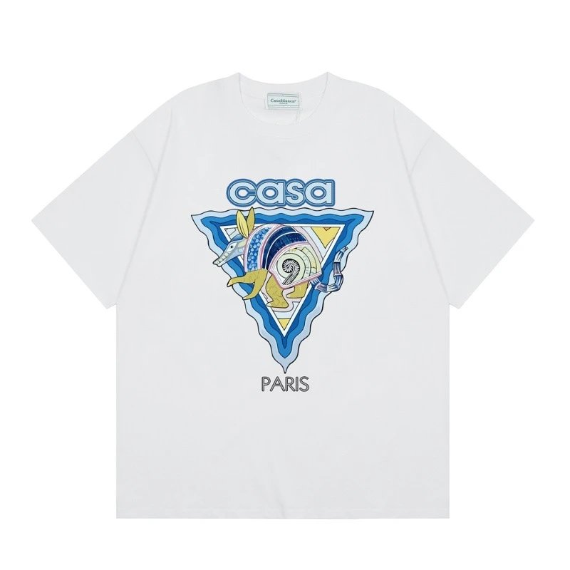 Casablanca Casa Paris Sea Creature Tee White