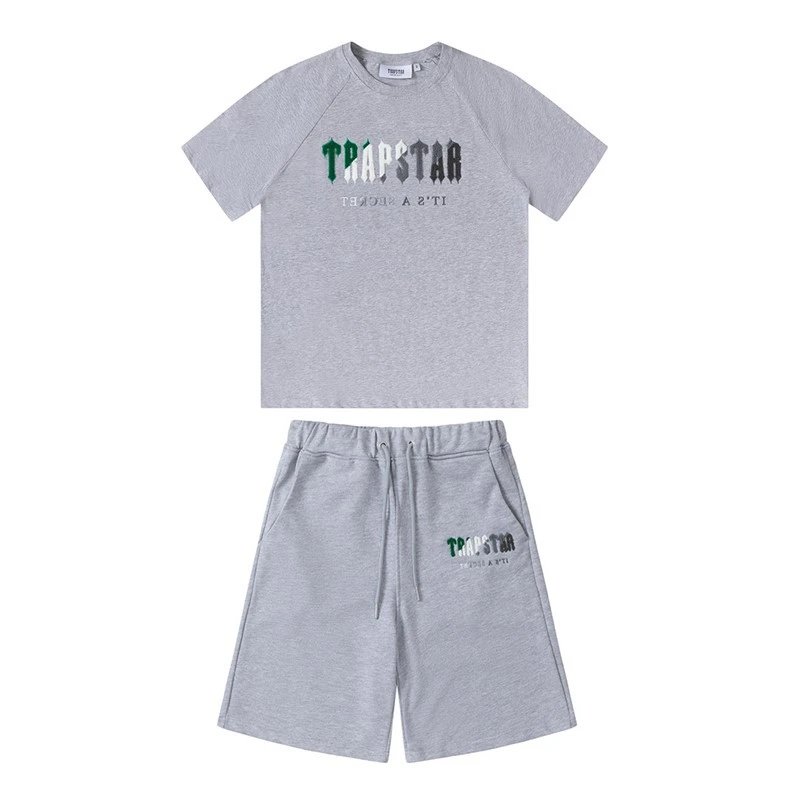 Trapstar Arch Logo Gray Heather Set - 43