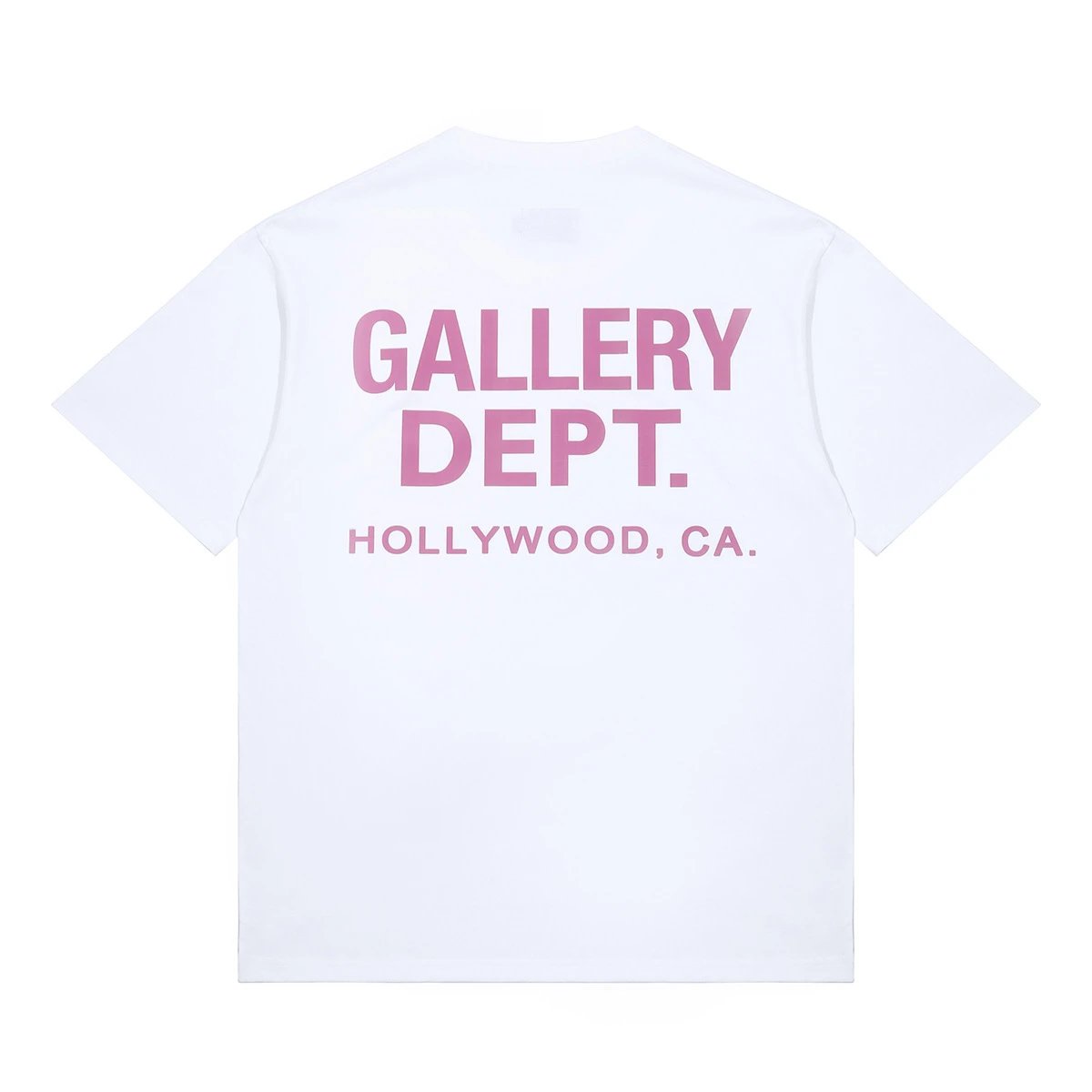 White with Purple-Red Text