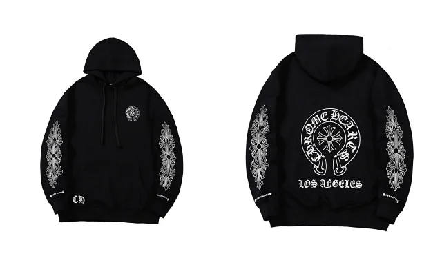 Chrome Hearts Hoodies & Sweatshirts Graphic Pullover Hooded Sweatshirt product detail image 4