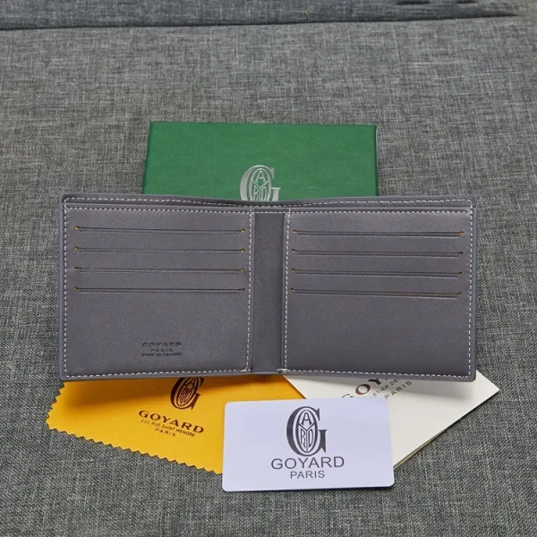 Goyard Saint Louis Bi-Fold Wallet Yellow Chevron - 23